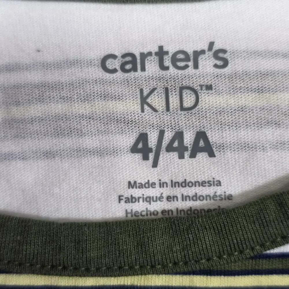 Carters Osh Kosh Boys 4/4A Lot Of 2 Tank Tops & Joggers Pants